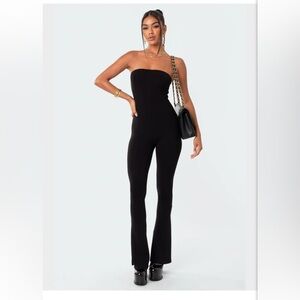 Melina Side Slits Flared Jumpsuit